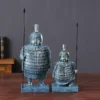 67aff7b3941564b5f6886171ce0b0a1c.webp Creative Funny Fat Soldier Vintage Ornaments Chinese Living Room Office Tv Cabinet Entrance Home Decorations