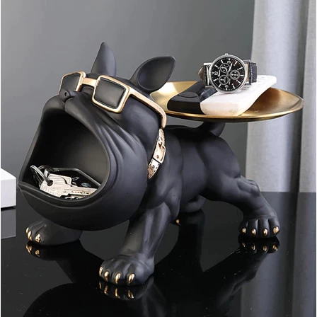 cn-11134207-7ras8-m8bolimy32xe0d.webp Creative Bulldog Dog Entrance Key Ornaments Shoe Cabinet Storage Box Household Decorations Housewarming Gifts