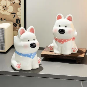 sg-11134201-822zr-mi4dnqvghvyf36.webp Cute West Highland Tissue Box Living Room Paper Box Ceramic Paper Box Household Coffee Table Bedroom Decoration Napkin Box